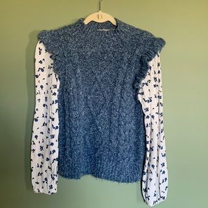 Size Small Beautiful sweater/blouse by Anthropologie